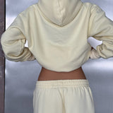 Boxy Adjustable Hoodie - Butter Yellow 2.0