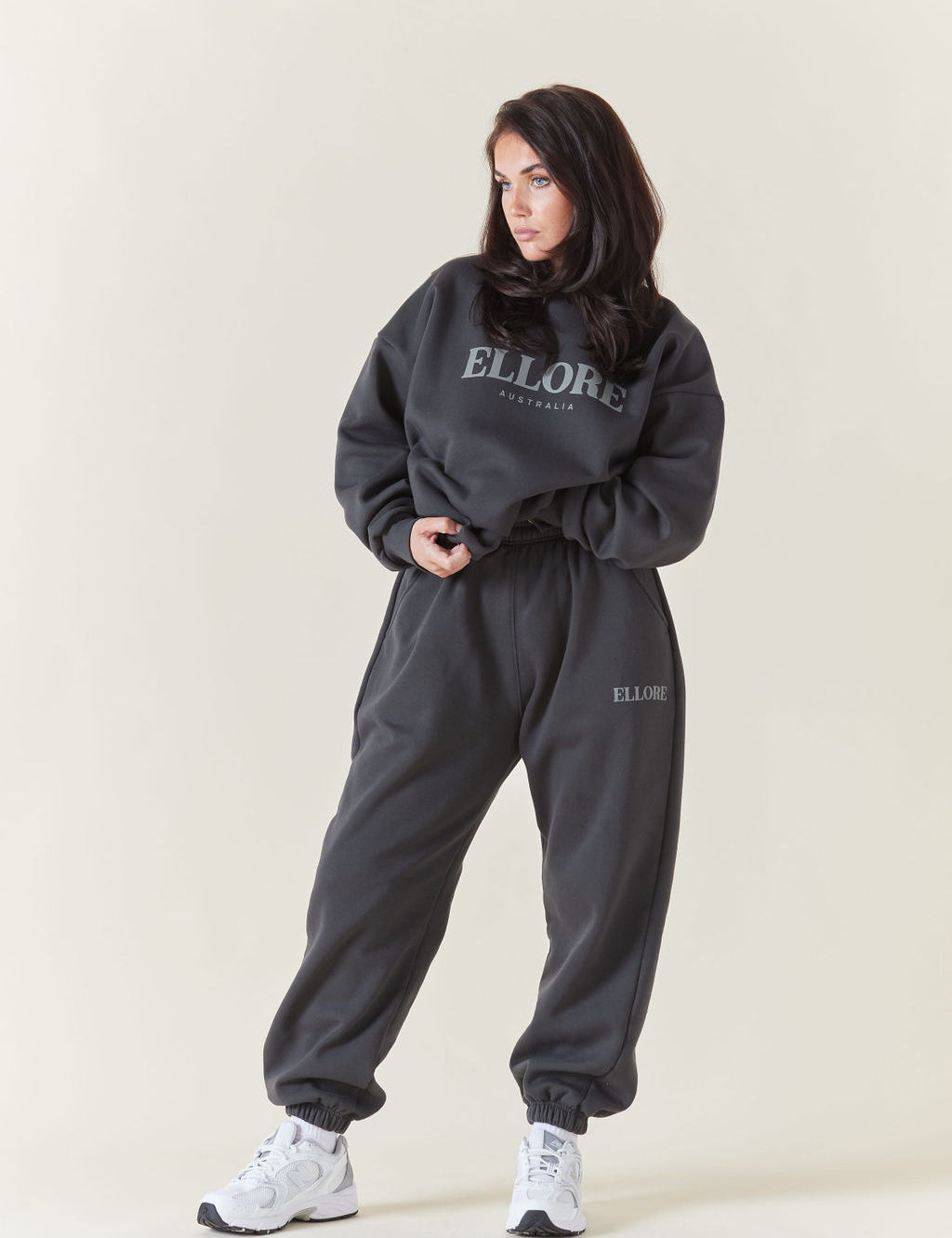 Charcoal Boxy Oversized Track