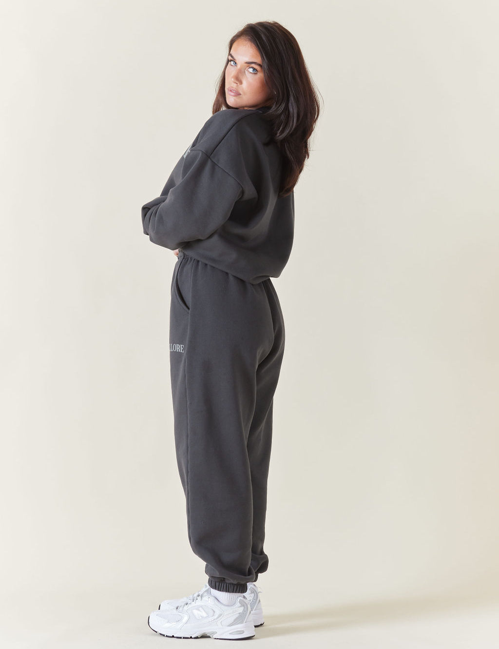 Charcoal Boxy Oversized Track