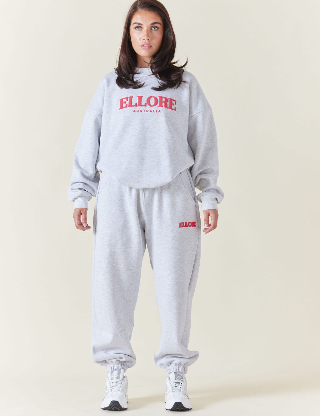 Storm Red Puff Boxy Oversized Track