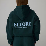 Boxy Oversized Hoodie - Forest