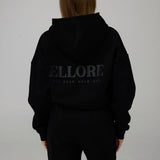 Boxy Oversized Hoodie - Black