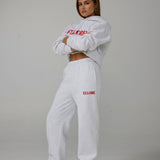 Flare Sweatpants - Marle in Red