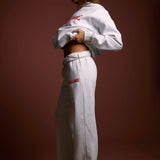 Flare Sweatpants - Marle in Red