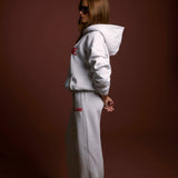 Boxy Oversized Hoodie - Marle in Red