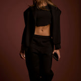 Flare Sweatpants - Black