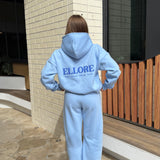 Flare Sweatpants  - Sky Blue Puff