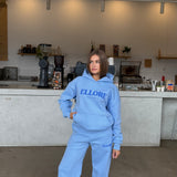 Flare Sweatpants  - Sky Blue Puff