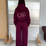 Rhubarb Locket Boxy Oversized OG Hood