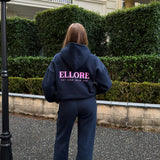 Boxy Oversized Hoodie - Midnight Pink