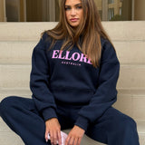 Flare Sweatpants  - Midnight Pink