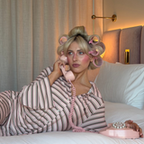 Stripe Pj Set - Blush