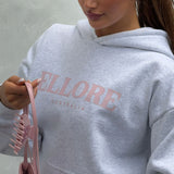 Boxy Oversized Hoodie - Flower