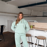 Flare Sweatpants  - Sage Puff