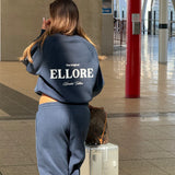 Boxy Adjustable Crewneck - Jet Midnight